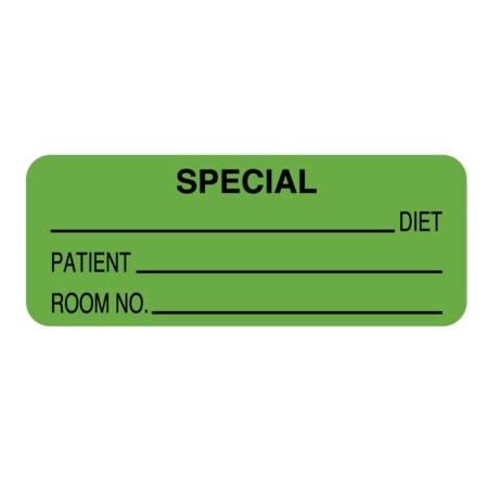 Nevs Special / Diet Label 7/8 x 1-5/8" D-3665